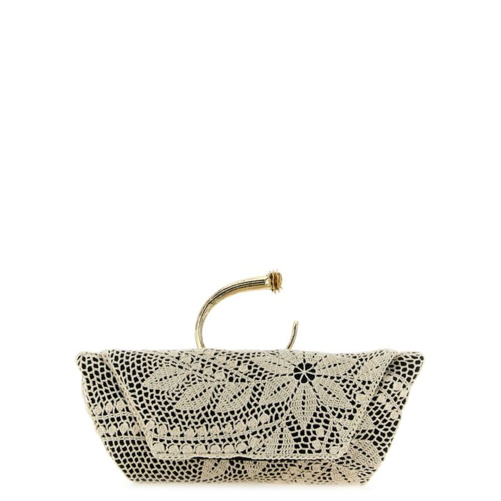 Magda Butrym Bicolor Silk Clutch Women's Bag